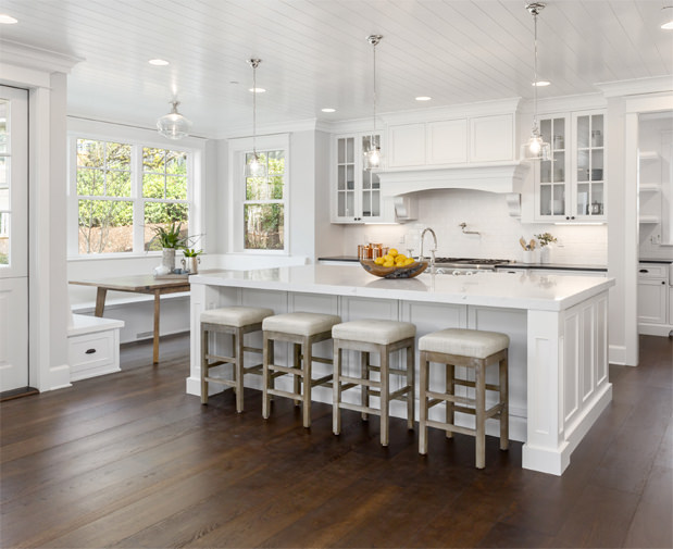 White Kitchen Interior